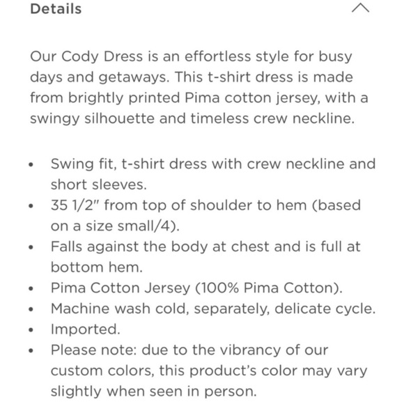 Lilly Pulitzer Cody TShirt Dress Mandeville XS - Picture 7 of 7